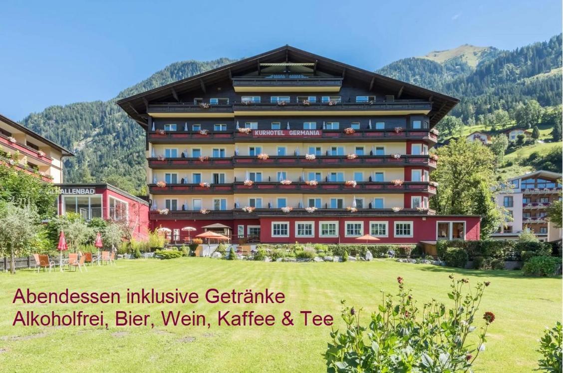 Hotel Germania Gastein - Ganzjahrig Inklusive Alpentherme Gastein & Sommersaison Inklusive Gasteiner Bergbahnen Bad Hofgastein Exteriér fotografie